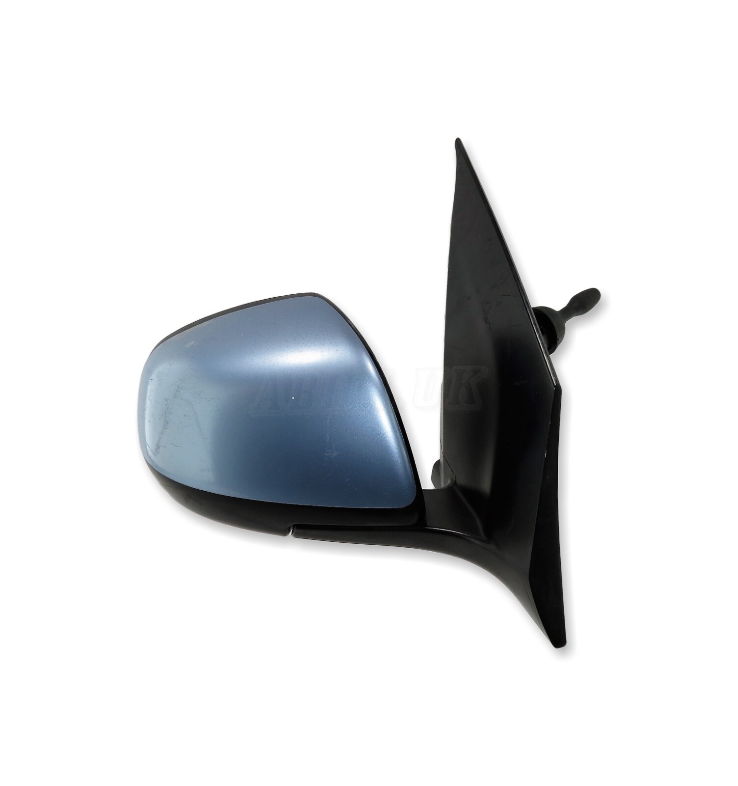 Suzuki Alto Nissan Pixo (2009-2015) Right Side Manual Door Mirror Met Light Blue