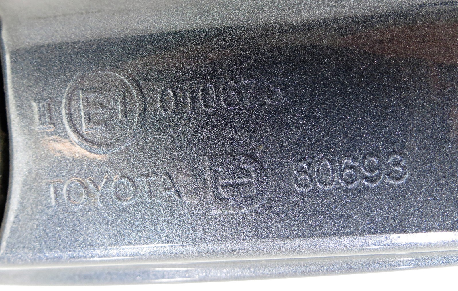 Toyota Yaris Vitz (99 - 05) Left Side Manual Door Mirror 879400D151 C0 Met Grey - Image 11