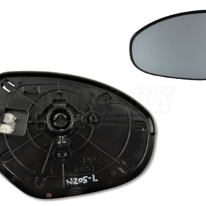 Genuine Mazda 3 09-14 6 (07-14) Left Side Heated Door Mirror Glass D651 L Convex