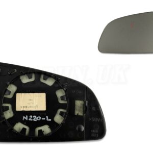 Audi A3 03-08 A4 01-08 A6 05-08 Left Side Non-Heat Door Mirror Glass 8E0857535A