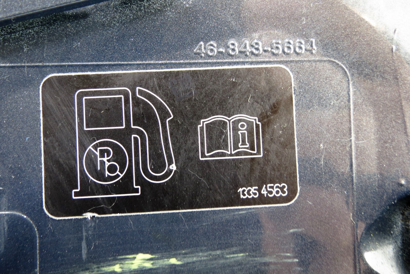 Vauxhall Opel Corsa E MK4 2014-2018 Fuel-In Flap Cover 13427916 Phantom Grey 190 - Image 9