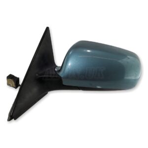 Audi A6 4B C4 C5 (94 - 00) Left Side Electric Heated Door Mirror Green 4B2858531