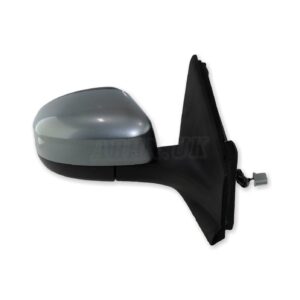 Ford Mondeo MK4 /07-11 Right Side Power Folding Door Mirror Light Machine Silver