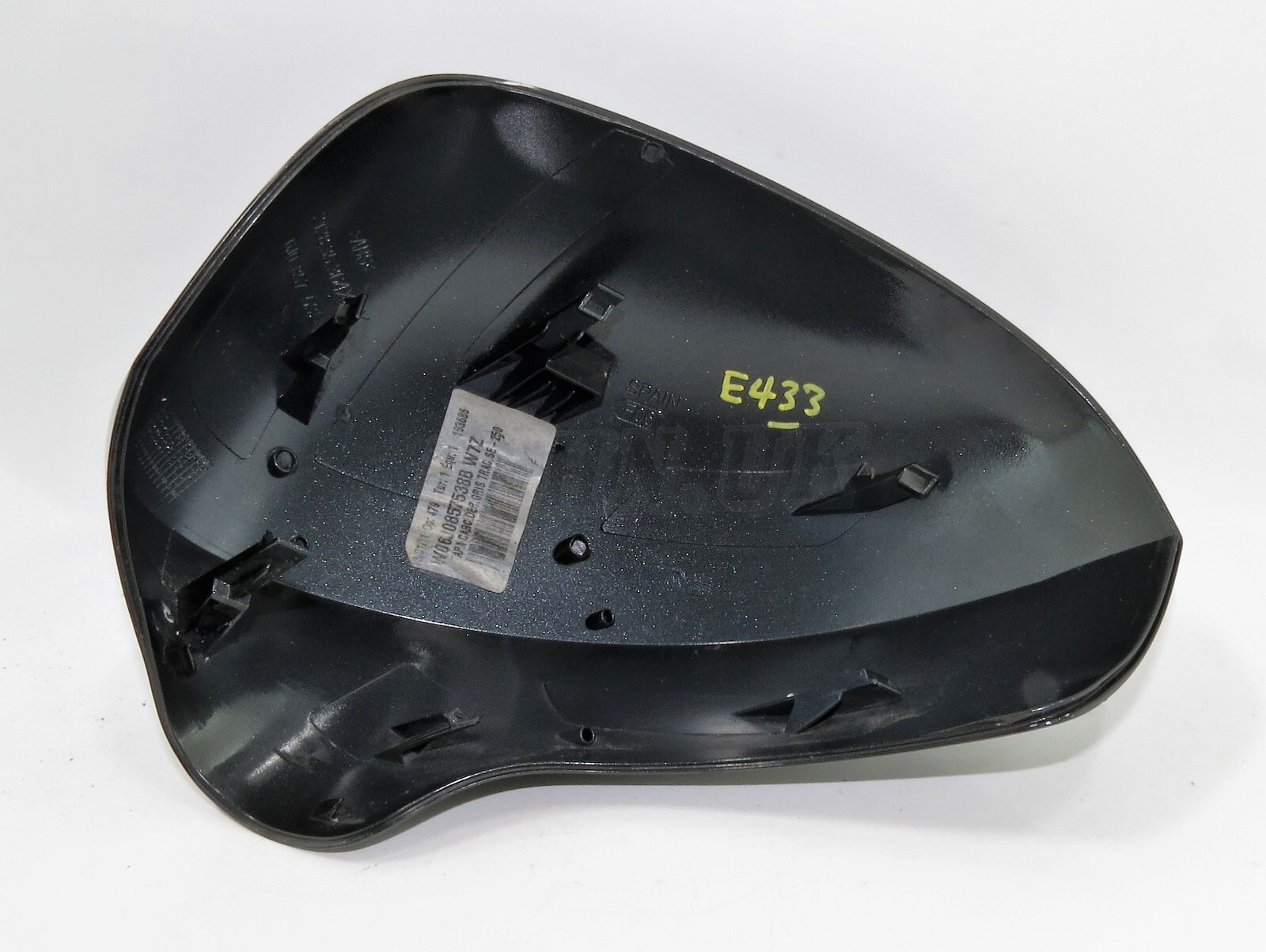 Seat Exeo 3R2 Ibiza 2008-2013 Right Side Door Mirror Cover 6J0857538B Track Grey - Image 2