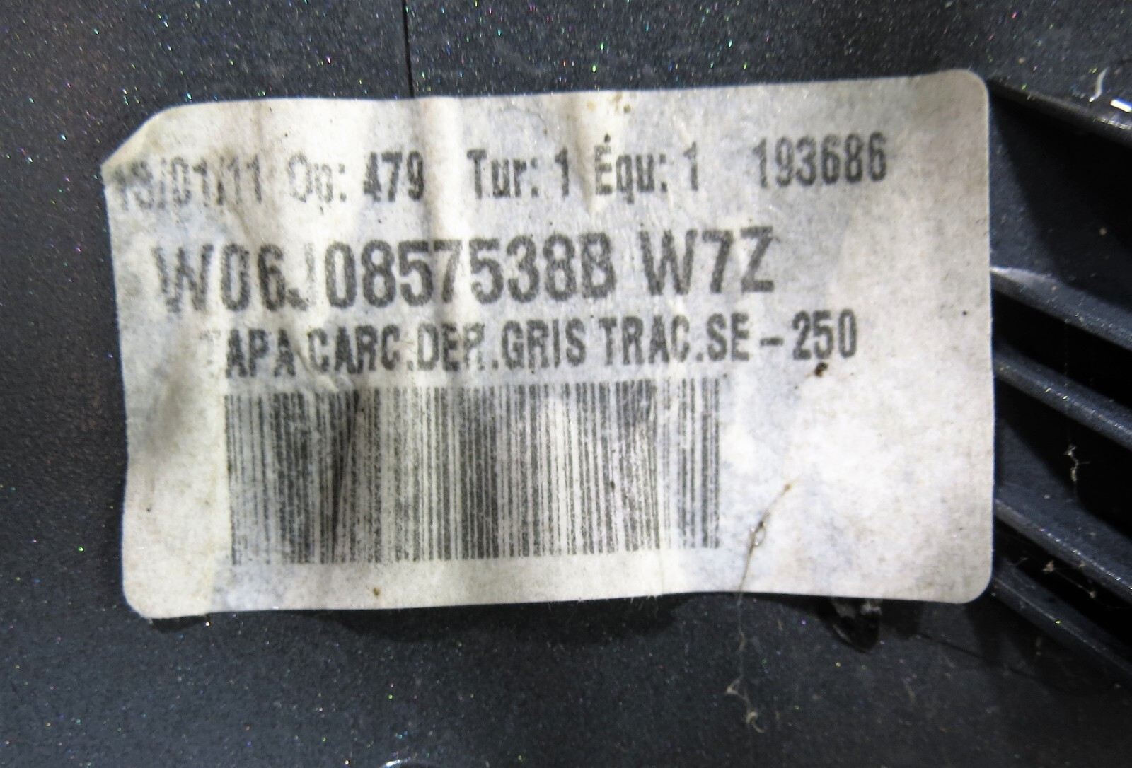 Seat Exeo 3R2 Ibiza 2008-2013 Right Side Door Mirror Cover 6J0857538B Track Grey - Image 7