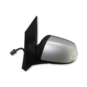 Ford Focus II MK2 (05-07) Left Side Electric Wing Mirror+ Indicator Met Silver