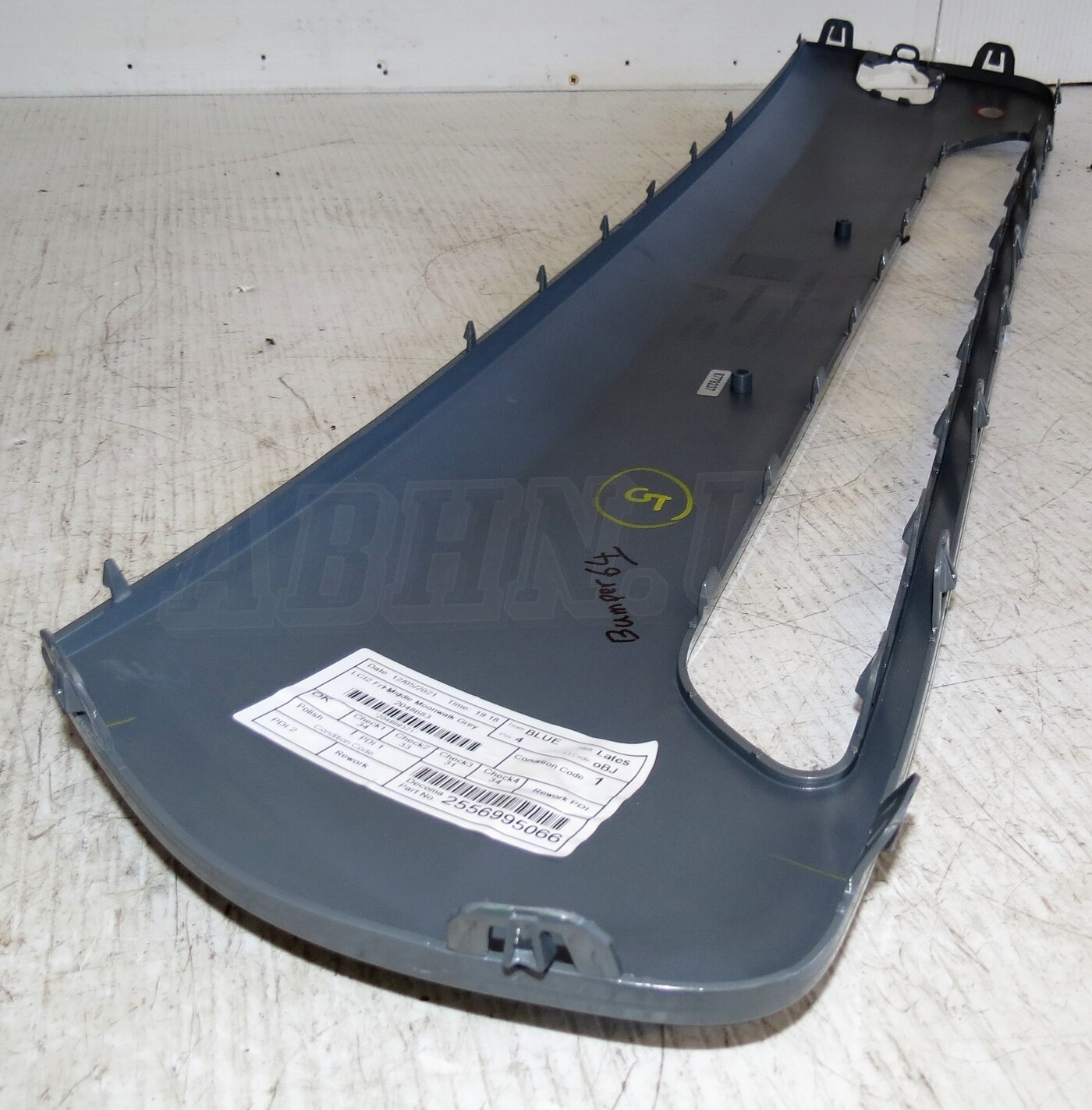 Mini One Cooper LCi2 Genuine Front Facing Bumper Middle Panel Moonwalk Grey - Image 7
