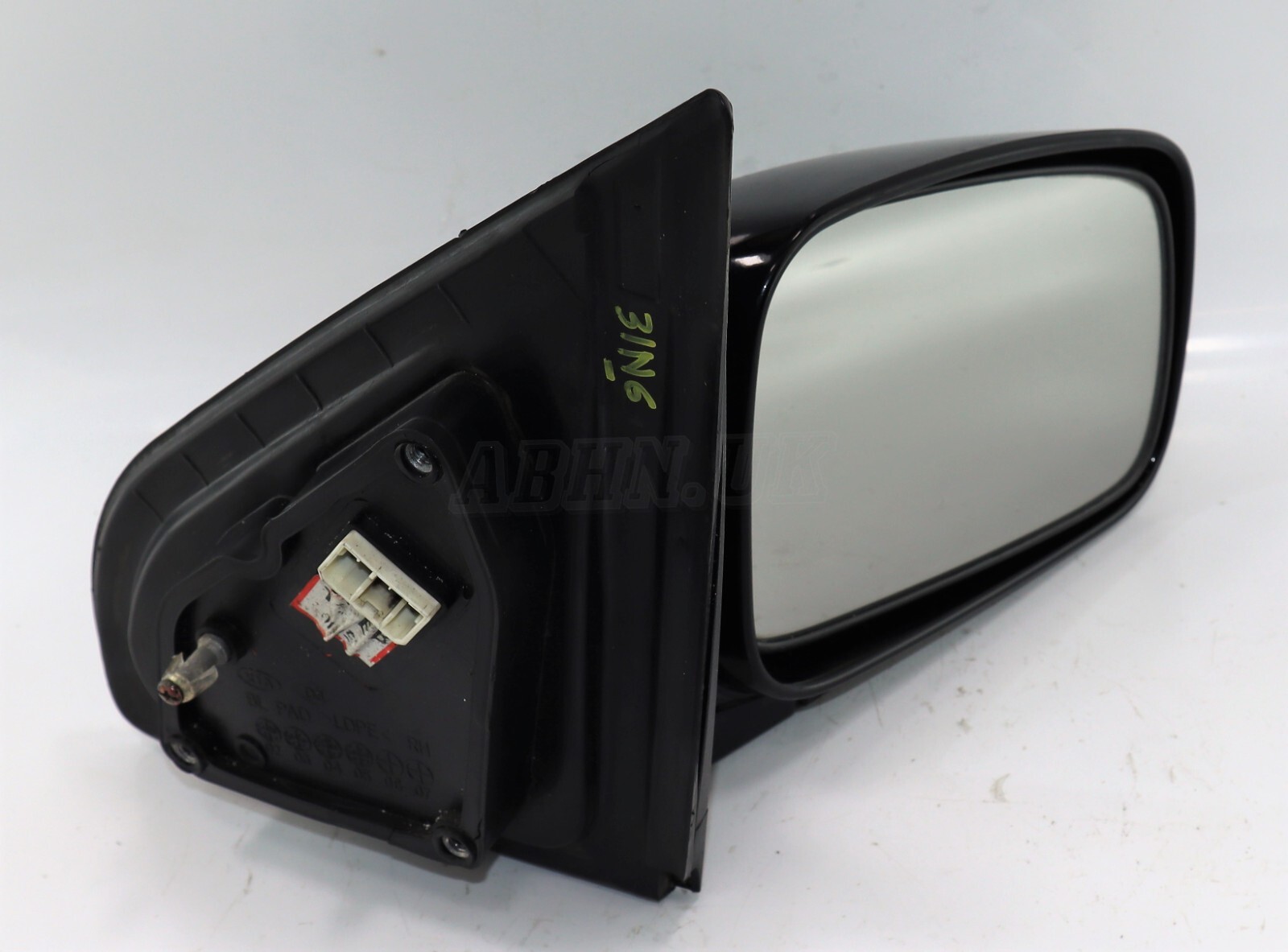 Kia Sorento BL MK1 (02-09) Right Side Electric Heated Door Mirror Ebony Black EB - Image 2