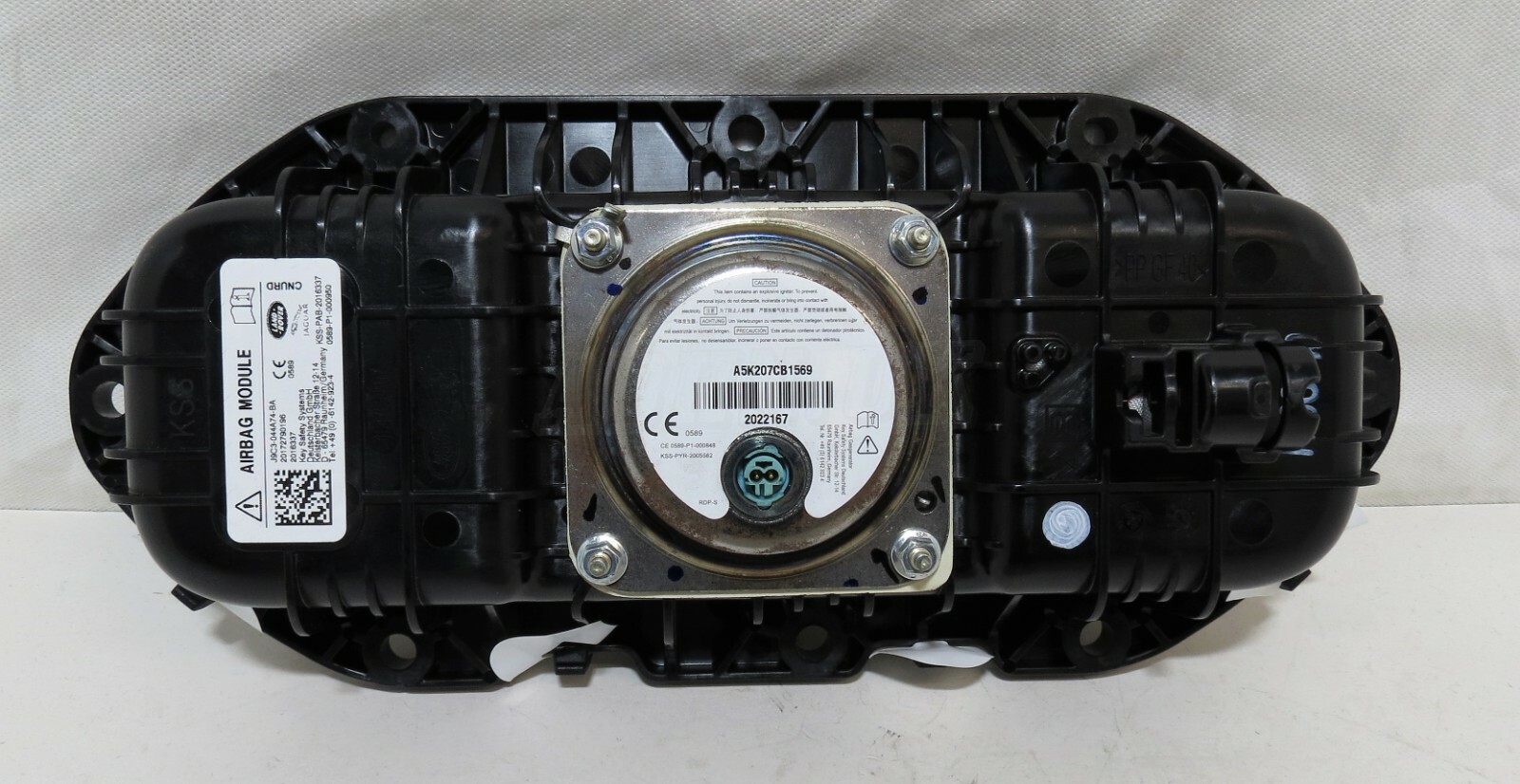 J9C3-044A74-BA Land Rover Jaguar Genuine Passenger Left Side Dashboard Airbag - Image 4