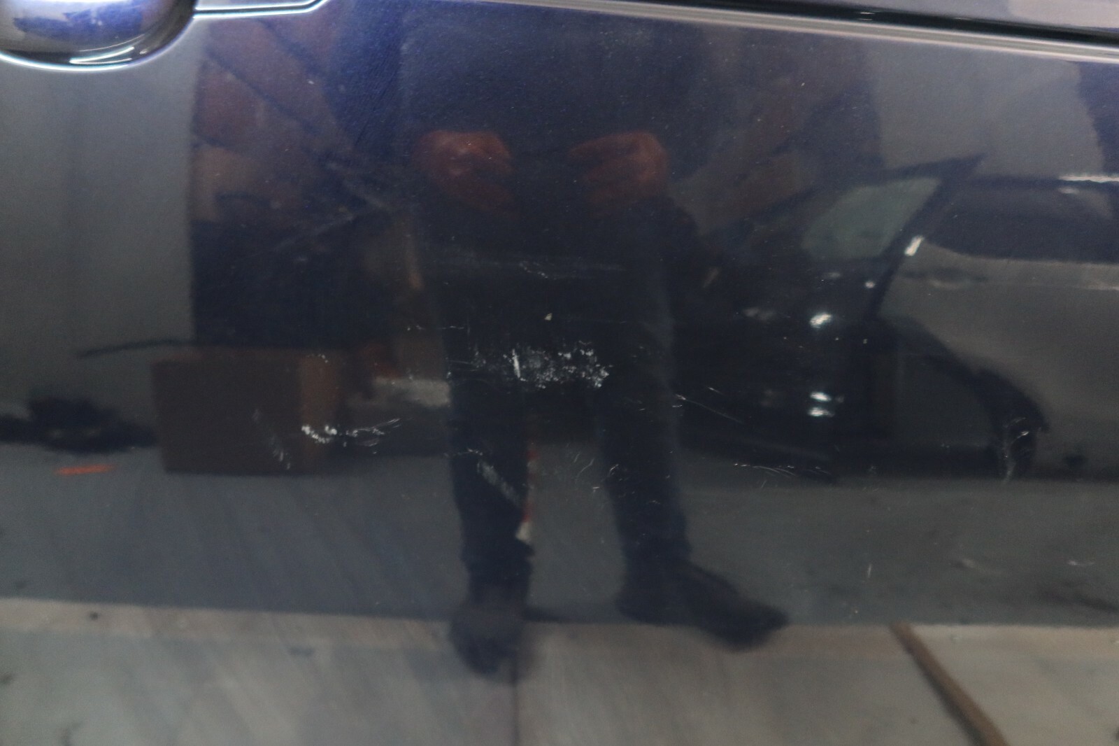 Land Rover Discovery 5 Genuine Right Hand Side Bare Door Panel Portofino Blue - Image 3