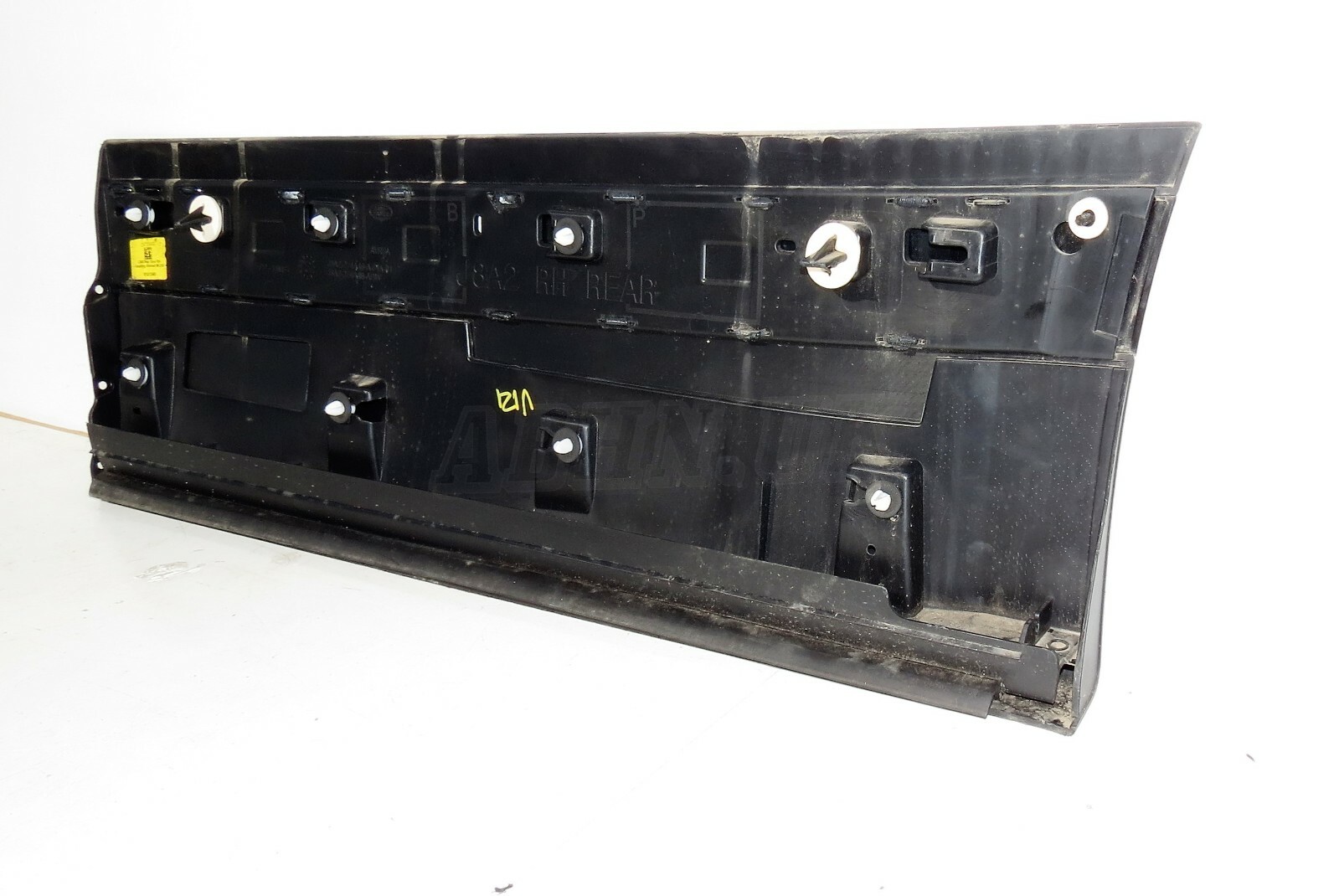 Range Rover Velar Rear Right Side Door Clad Lower Moulding Trim Grain Glos Black - Image 7