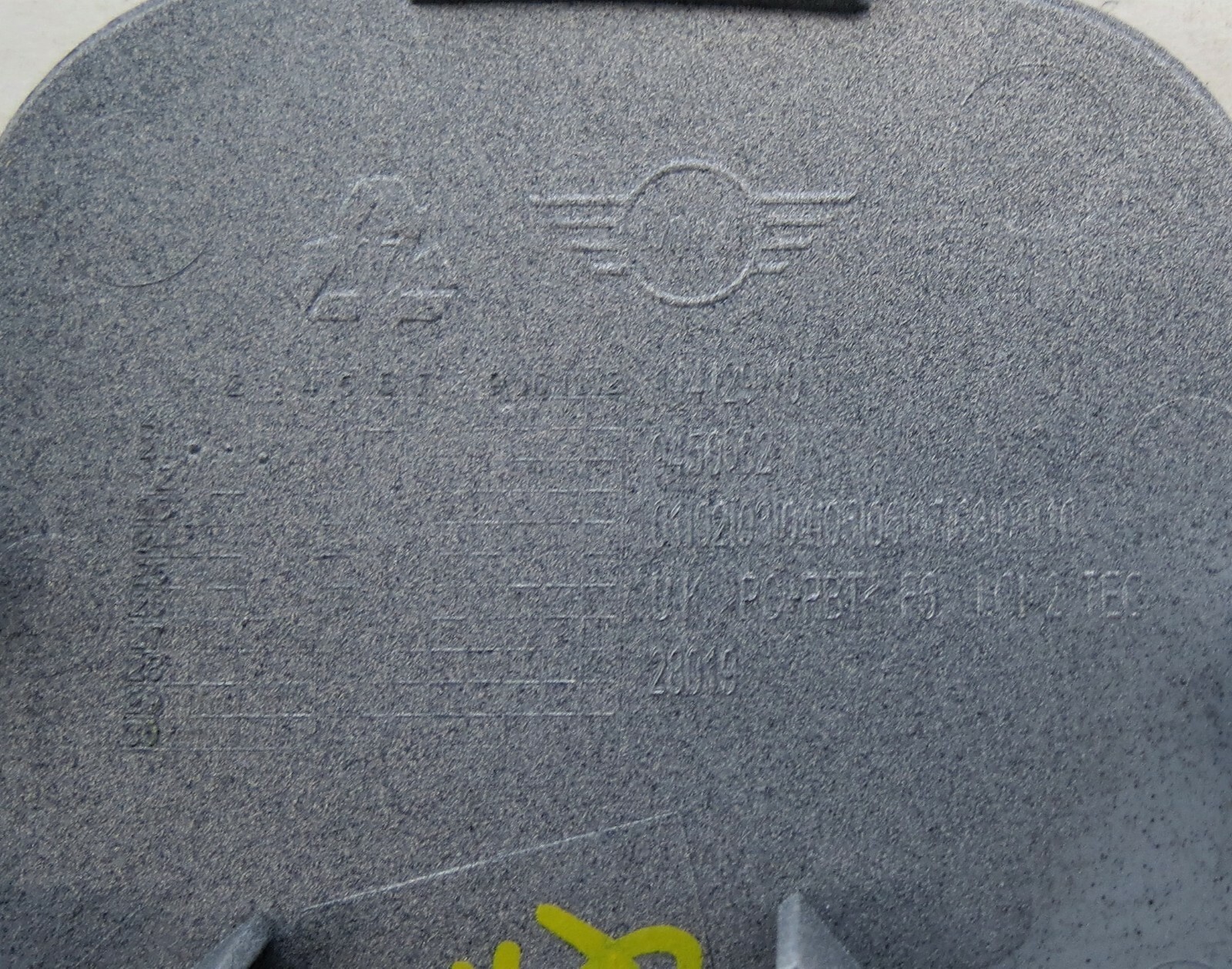 9450602 Mini One Cooper S LCi2 Front Bumper Towing Eye Cover Silver White 2 - Image 5