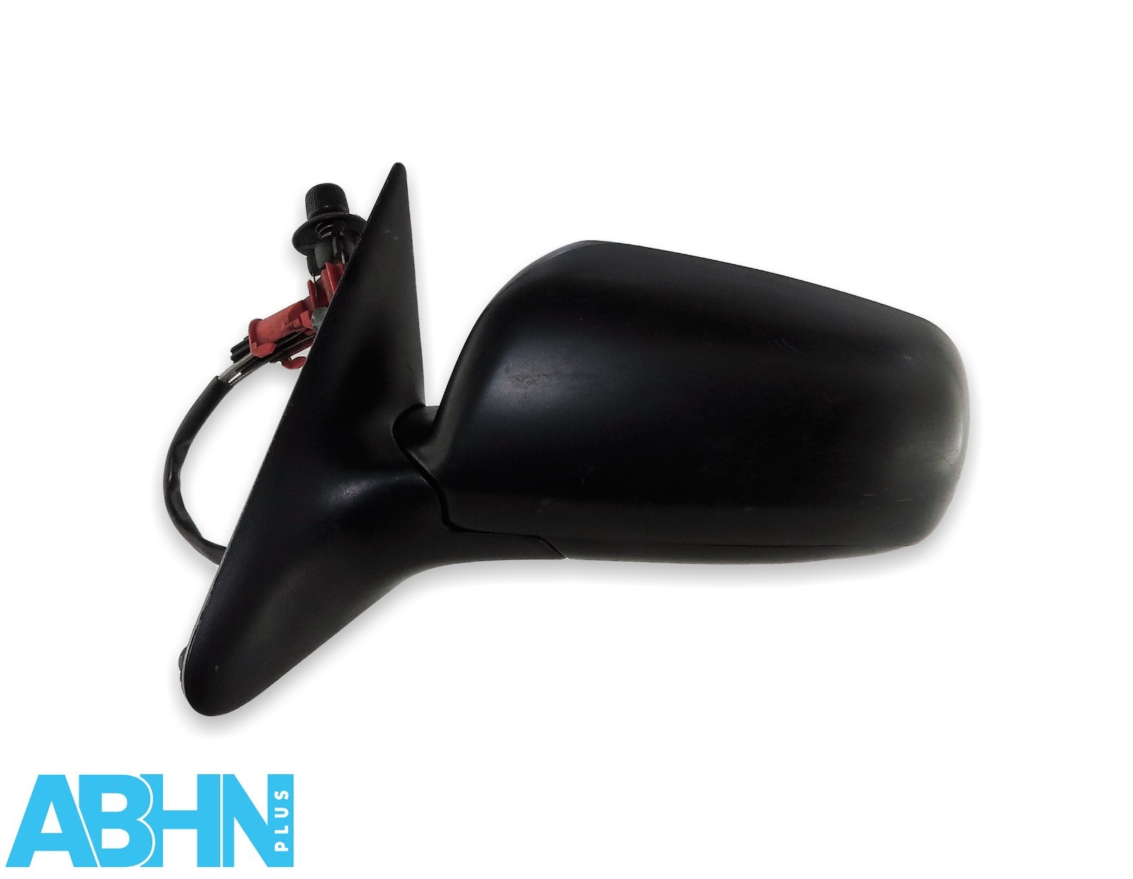 Skoda Octavia MK1 1U3 1U5 (98-06) Lato Sinistro Manuale Specchietto Nero Opaco