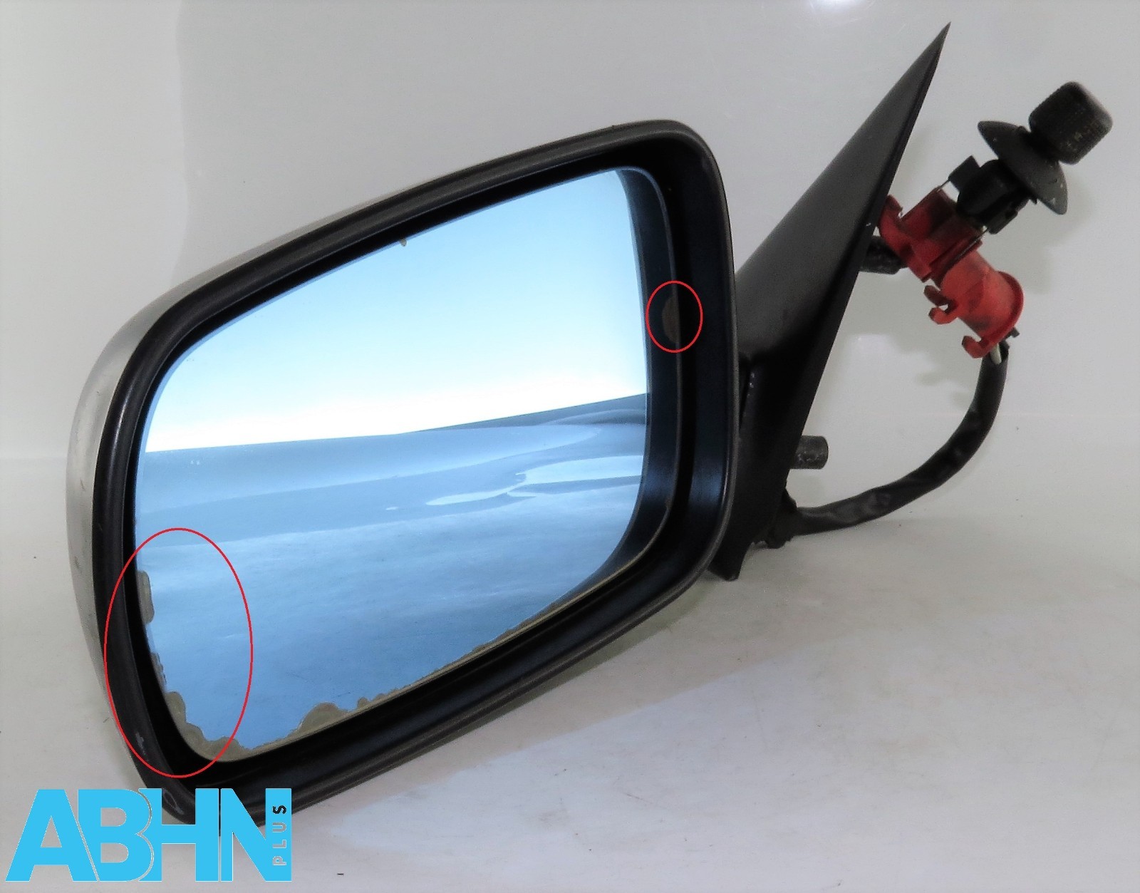 Skoda Octavia MK1 1U3 1U5 (98-06) Lato Sinistro Manuale Specchietto Nero Opaco - Image 5