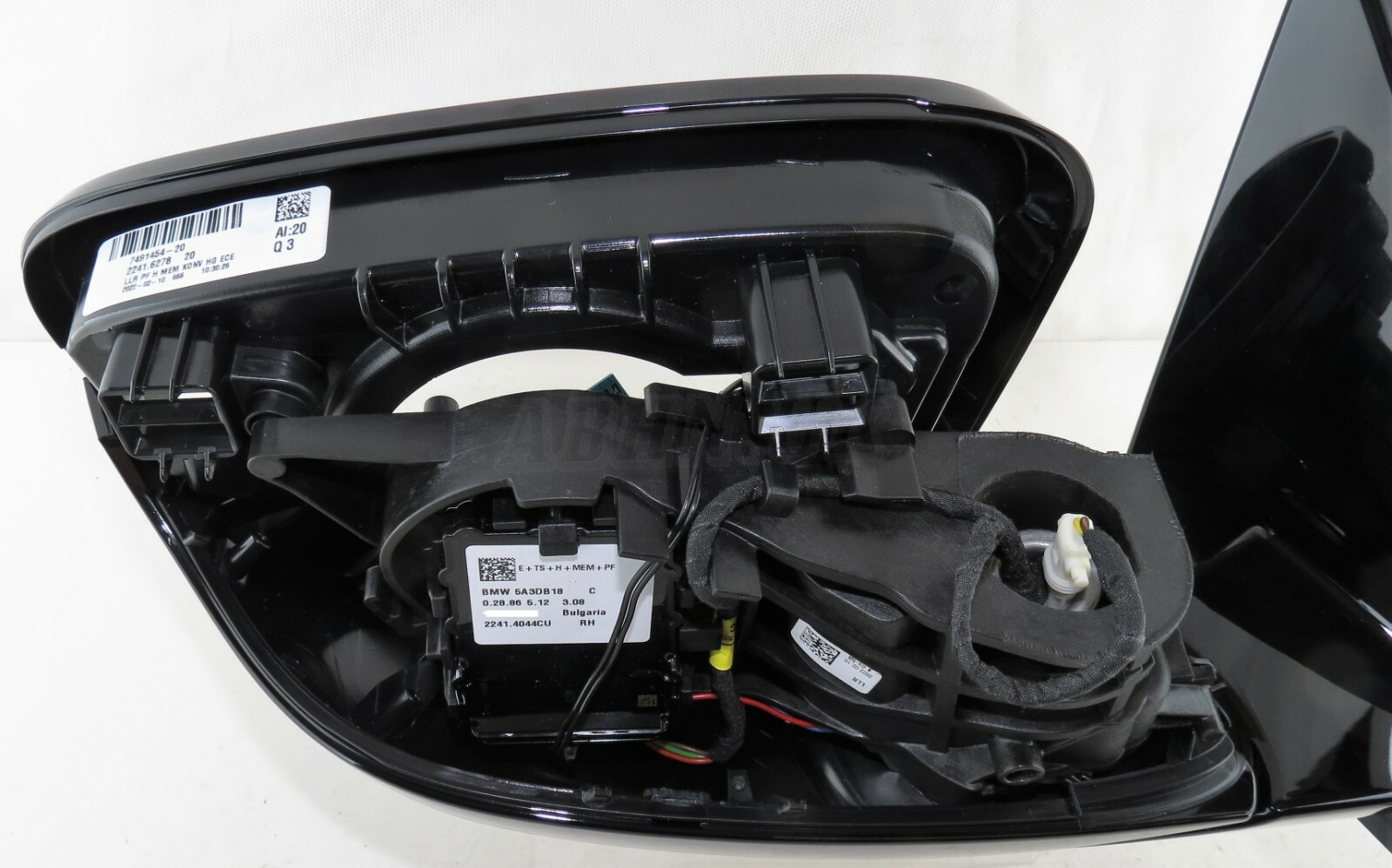 7491454 BMW 3 Series 2019-22 LHD Right Side Power Fold Door Wing Mirror Housing - Image 2