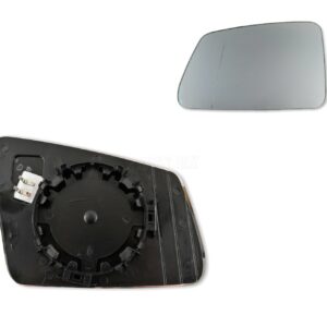 Fit Mercedes C E Class 2009-2016 Left Side Heated Door Mirror Glass A2468100121