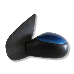 Peugeot 206 Hatchback SW (04- 09) Left Side Electric Heated Wing Mirror Met Blue