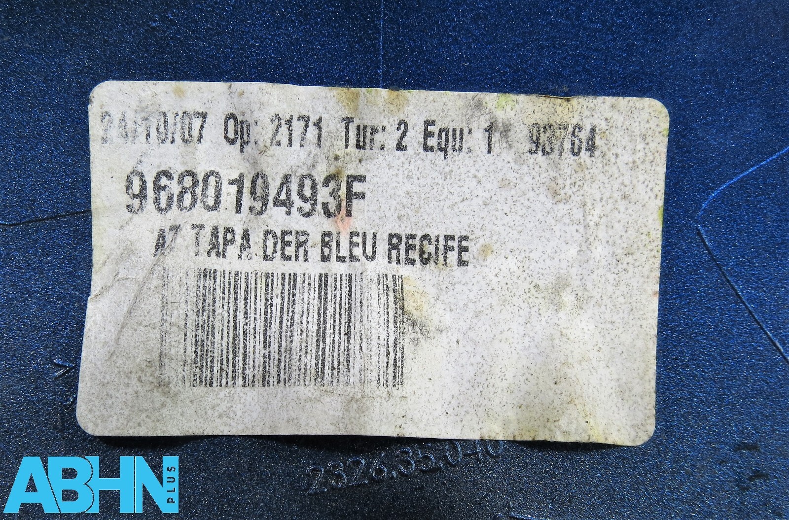 Peugeot 207 CC SW /07-13 Right Side Door Mirror Cover 968019493F Recife Blue 3F - Image 9