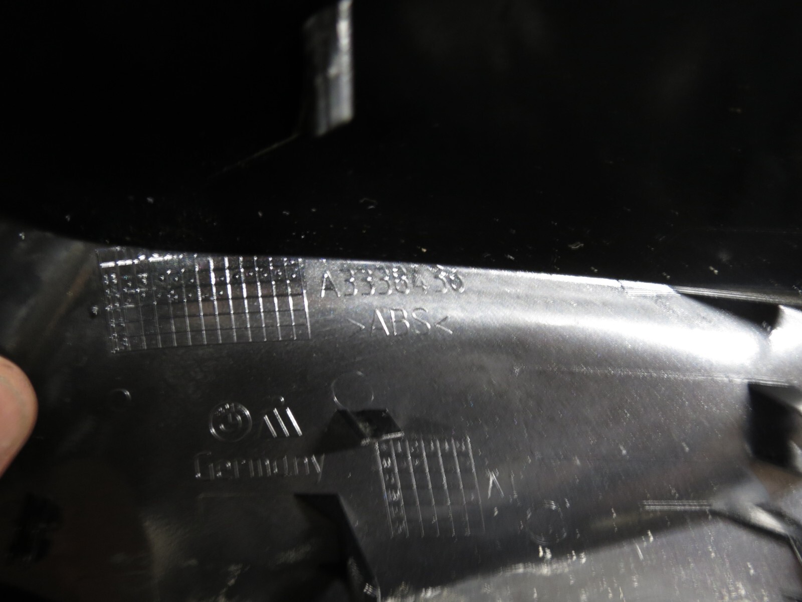 BMW E81 E82 E87 E88 LCI (09- 13) Ala Destra Copertura Specchio A3338436 Met Nero - Image 6