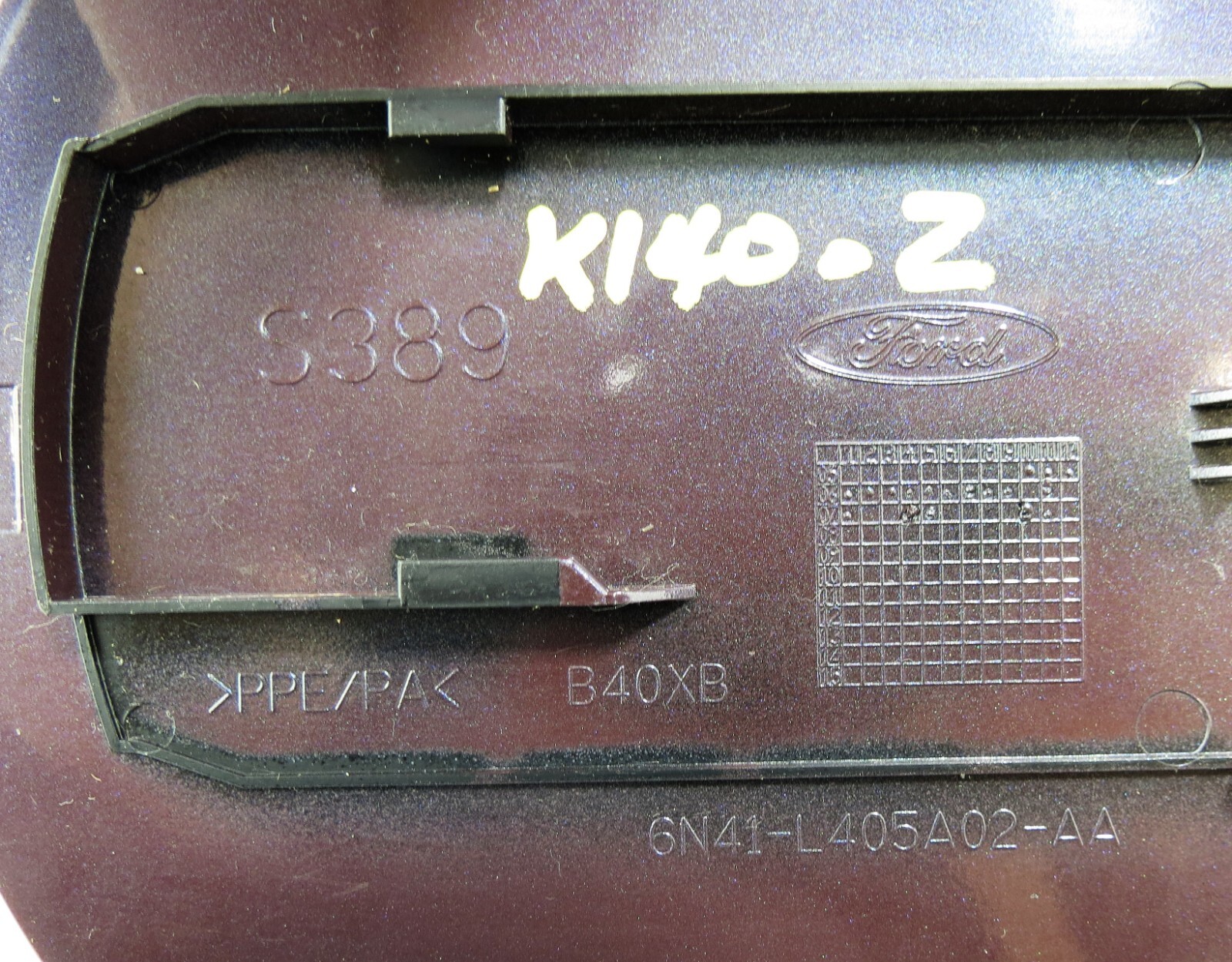 Ford Focus MK2 /06-10 Cabriolet Fuel Flap Cover 6N41-L405A02-AA S389 Purple-Blue - Image 4