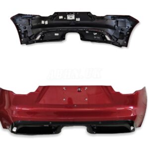 Jaguar F-Type X152 2019-22 Rear Bare Bumper with RR Valance Gloss Firenze Red