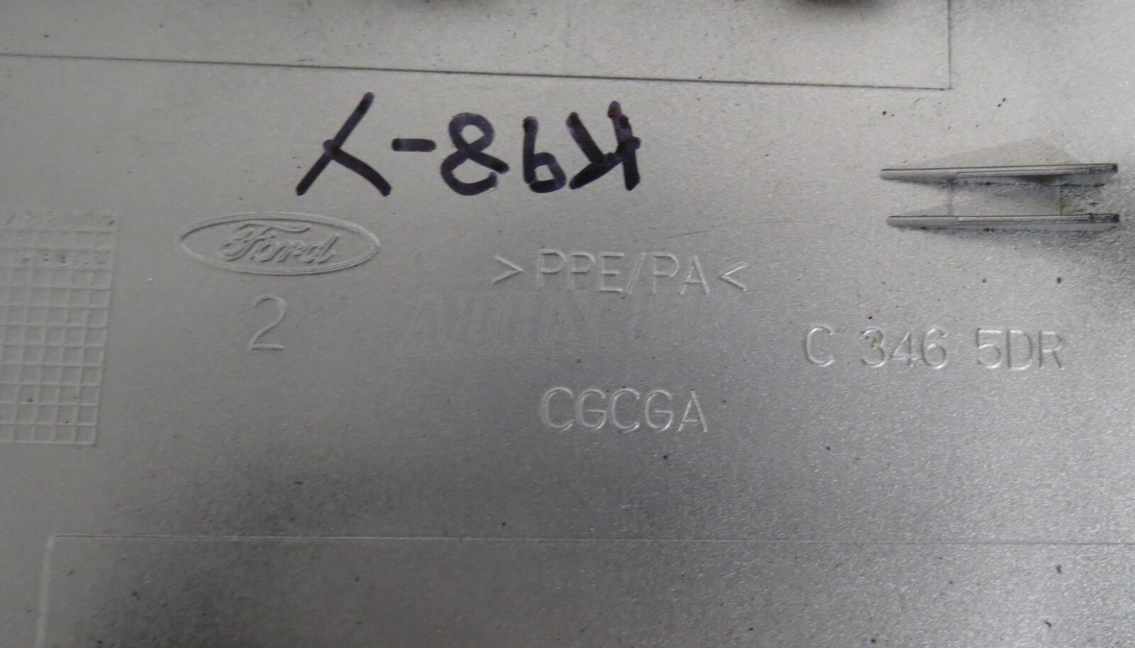 Ford Focus MK3 11-18 Hatch Fuel-in Flap Cover BM51-A405A02-AC C346 5DR Silver - Image 7