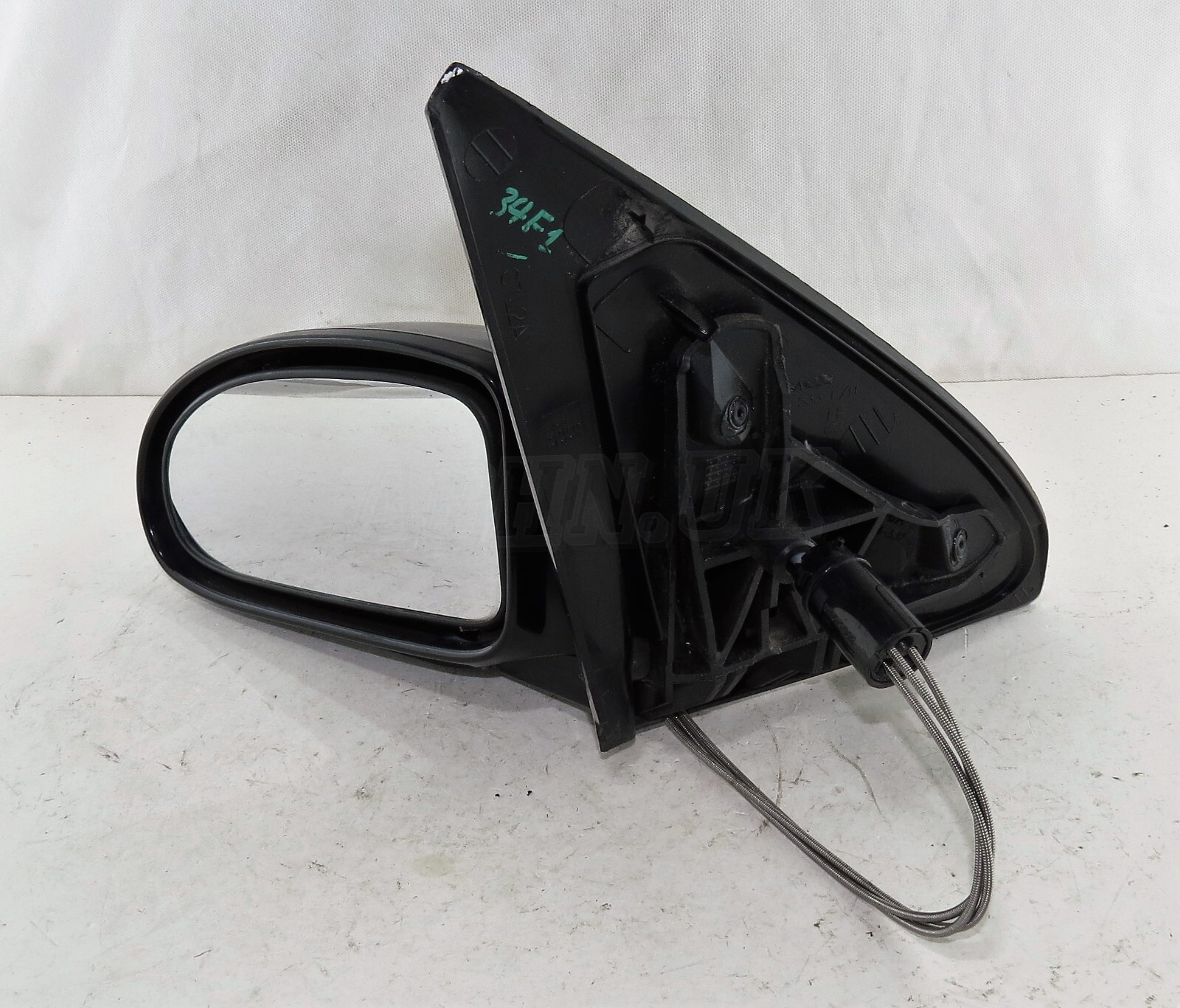 Ford Focus MK1 (98-05) Left Side Manual Adjustable Door Mirror Met Panther Black - Image 5