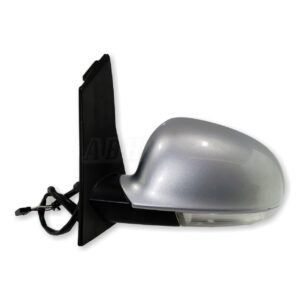 VW Golf Plus /2005-2014 Left Side Electric Heated Door Mirror Met Reflex Silver