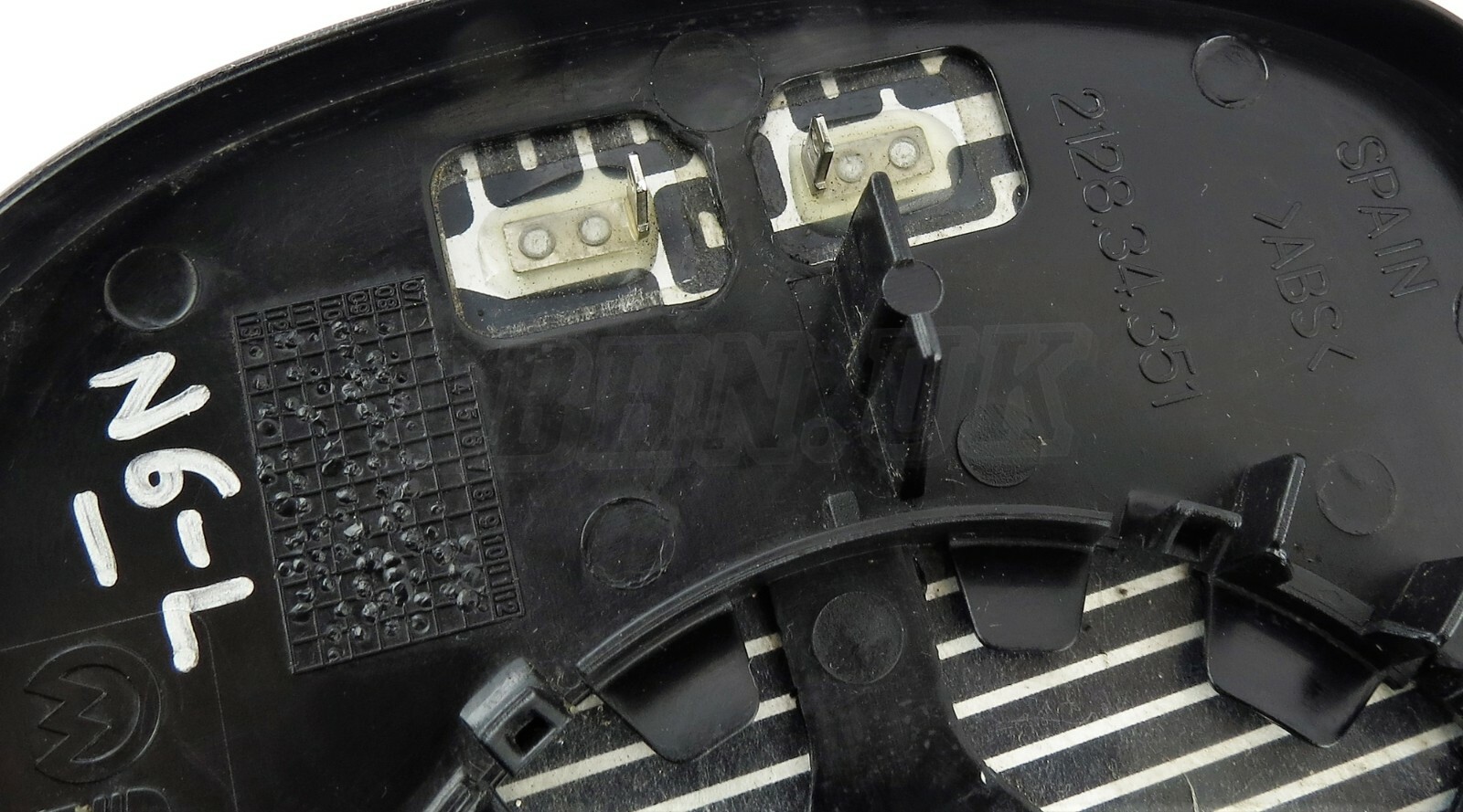 Seat Exeo 3R2 Ibiza Leon 1P /08-13 Left Side Heated Door Mirror Glass 6J0857521H - Image 5