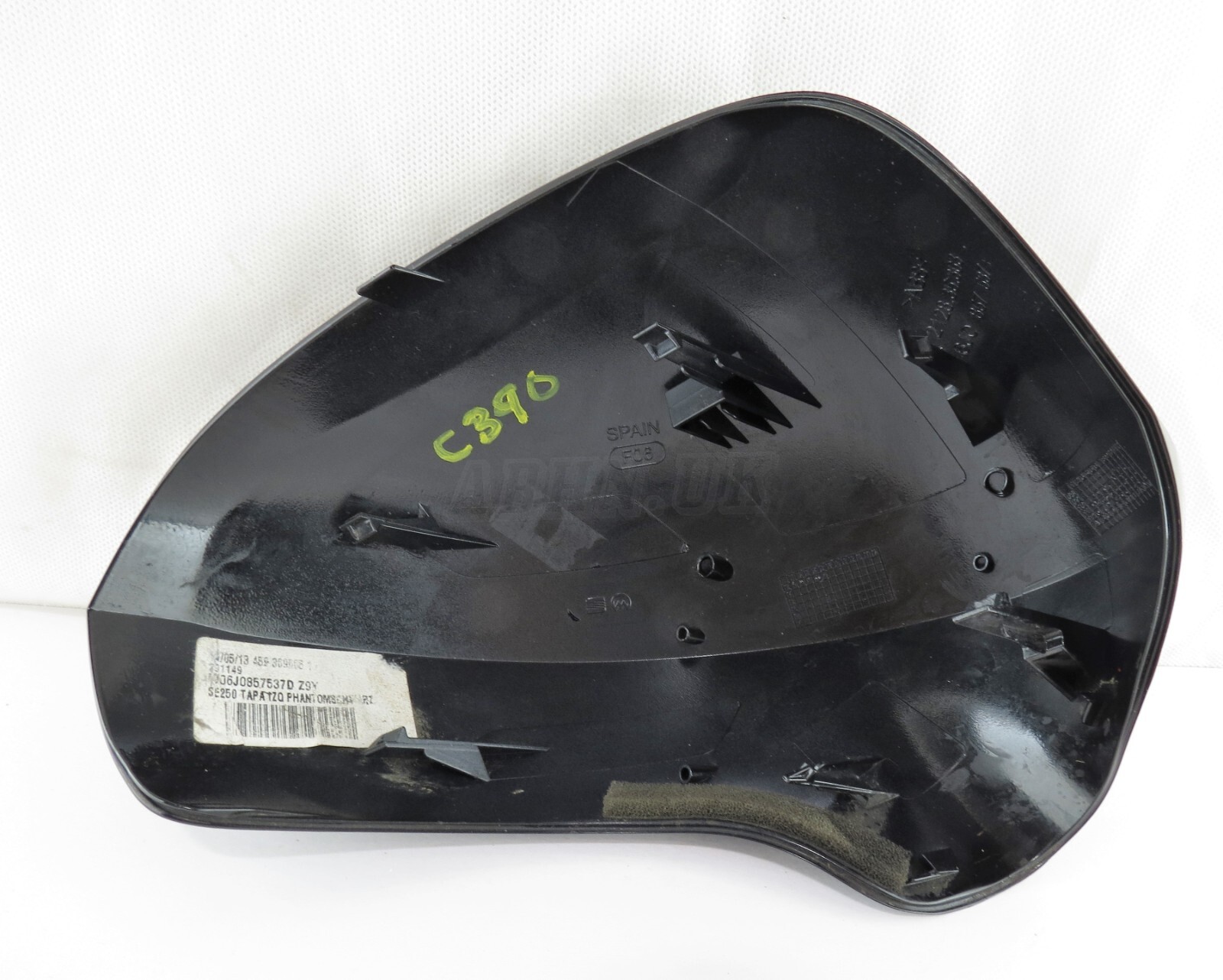 Seat Exeo 3R2 Ibiza Leon (08-13) Left Side Door Mirror Cover Phantom Black Z9Y - Image 4