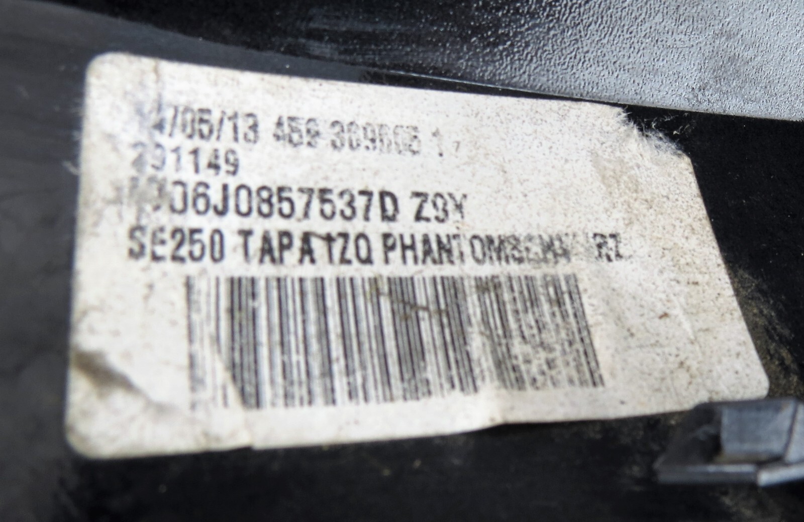 Seat Exeo 3R2 Ibiza Leon (08-13) Left Side Door Mirror Cover Phantom Black Z9Y - Image 5