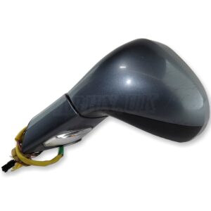 Peugeot 308 SW CC 07-14 Left Side Electric Heated Door Mirror 6-Wires Iron Grey