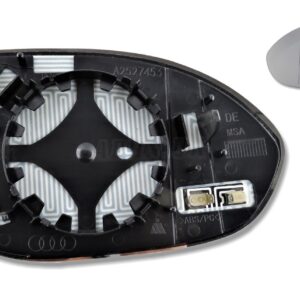 Audi A7 4GA (11-18) Left Side Standard Heated Door Mirror Glass 4G8857535B