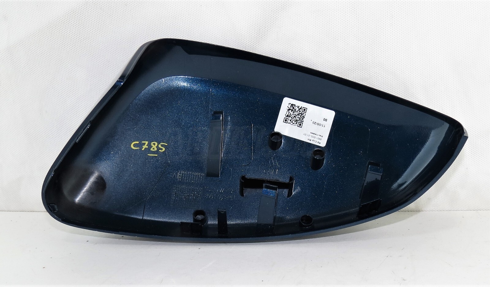 Peugeot 2008 208 /21-22 Right Side Door Mirror Cover Casing Met Blue Celebes ESY - Image 5