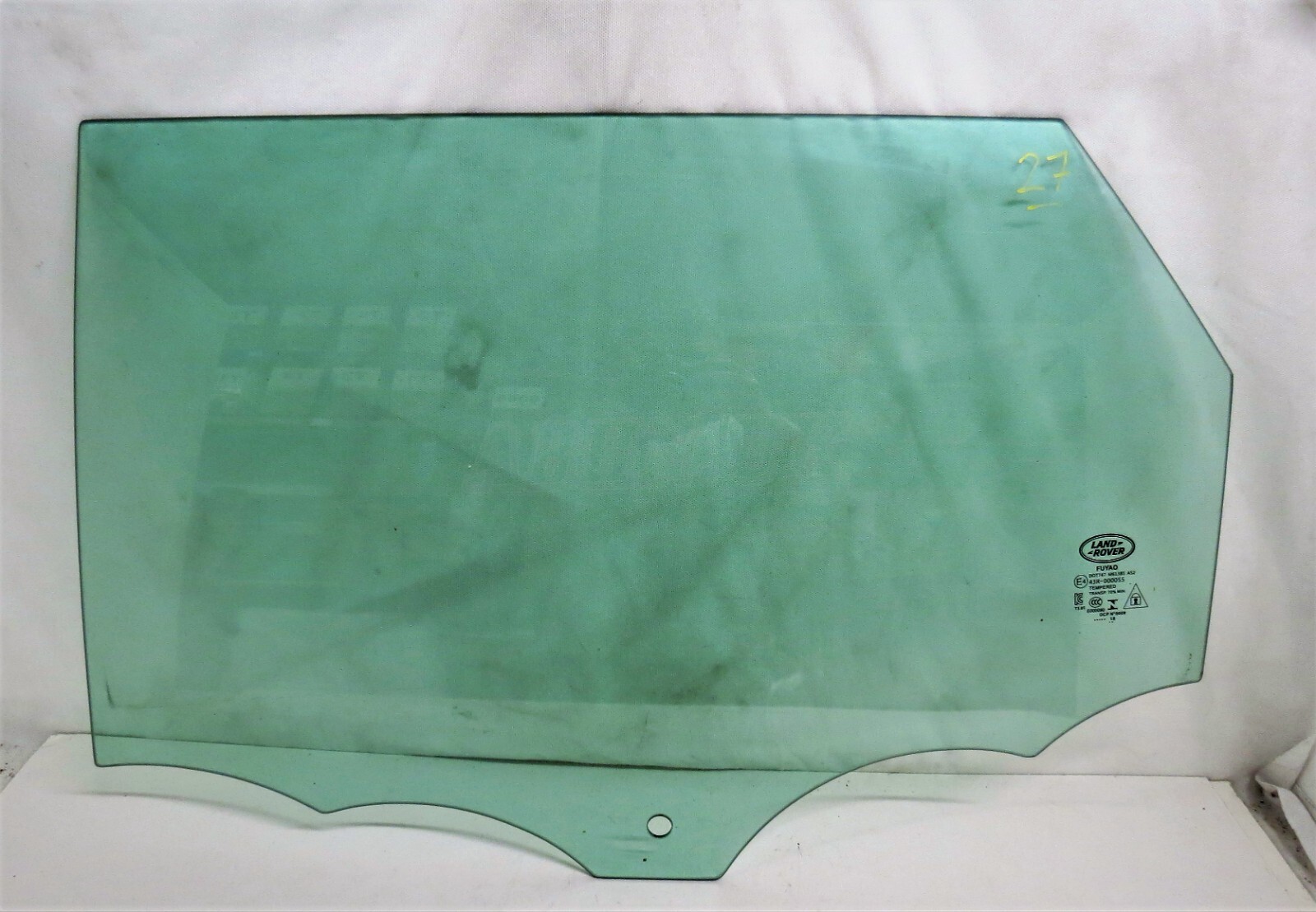 Range Rover Evoque L551 18-22 Rear Left Window Glass DOT747-M61385-AS2 70% FUYAO - Image 2