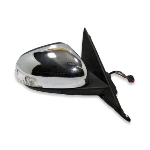 Jaguar XF X250 08-11 Cote Droit Puissance Pliable Porte Miroir Auto Dim Chrome