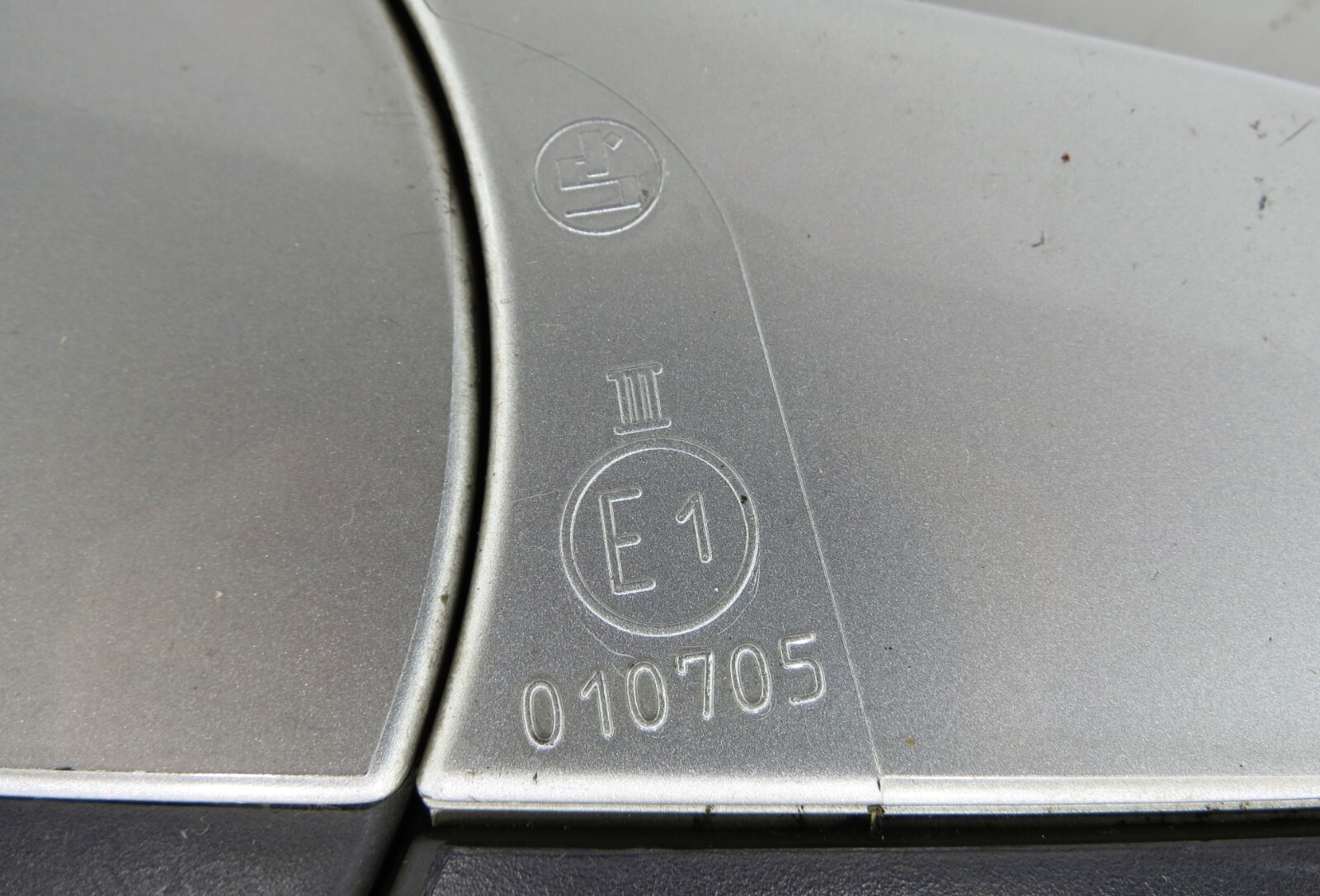 Vauxhall Vectra C Signum (02-09) Left Side Electric Heat Door Mirror Star Silver - Image 8