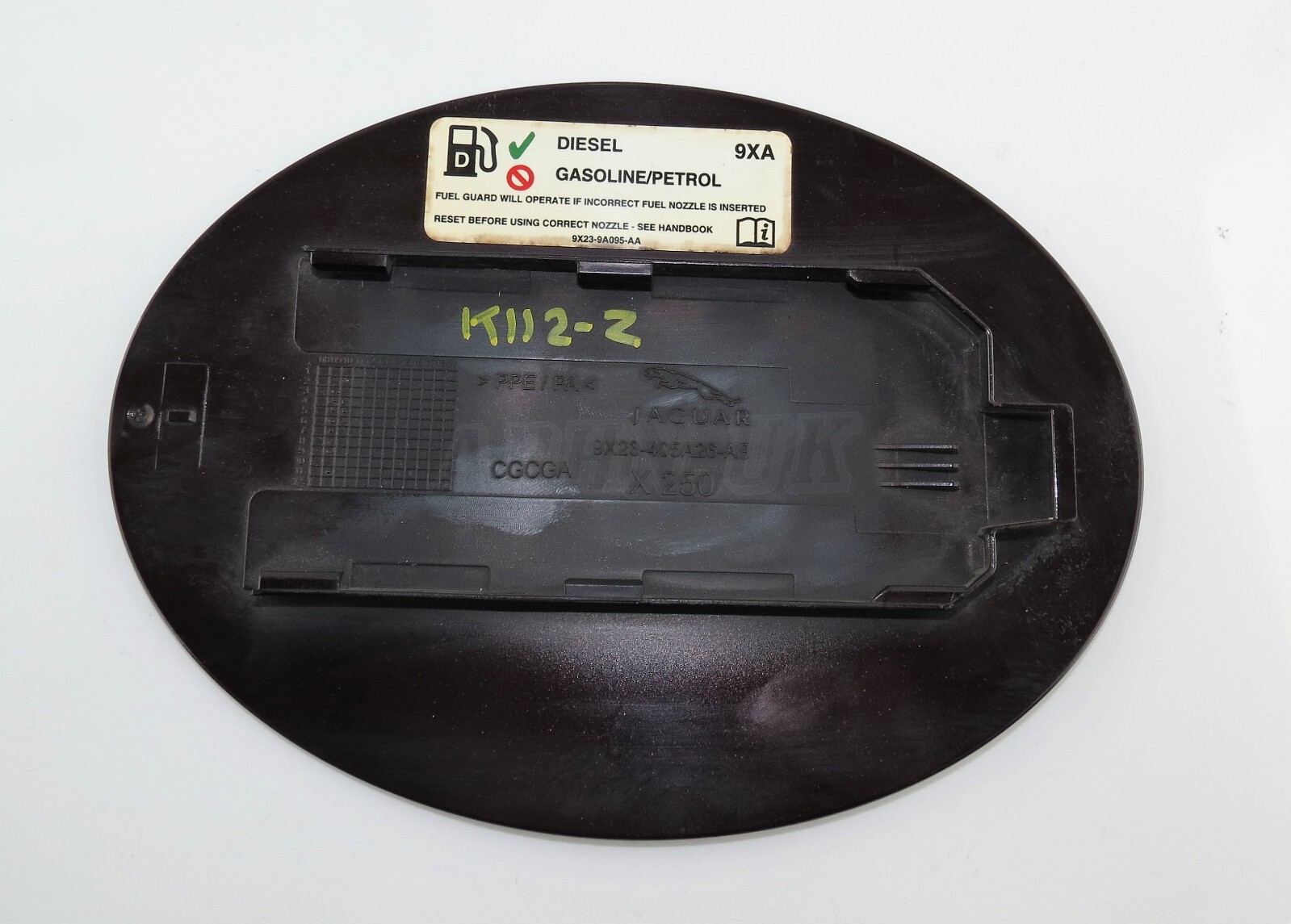 Jaguar XF X250 (08-15) Saloon Fuel-in Flap Cover 9X23-405A26-AB Met Caviar CHP - Image 3