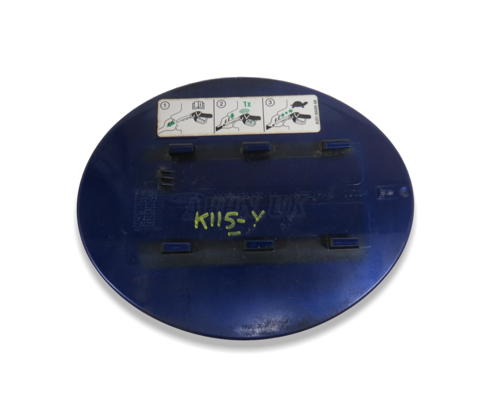 Ford B-Max MK1 (2012-2020) Fuel Flap Cover AV11-R405A02-AA Metallic Blue - Image 2