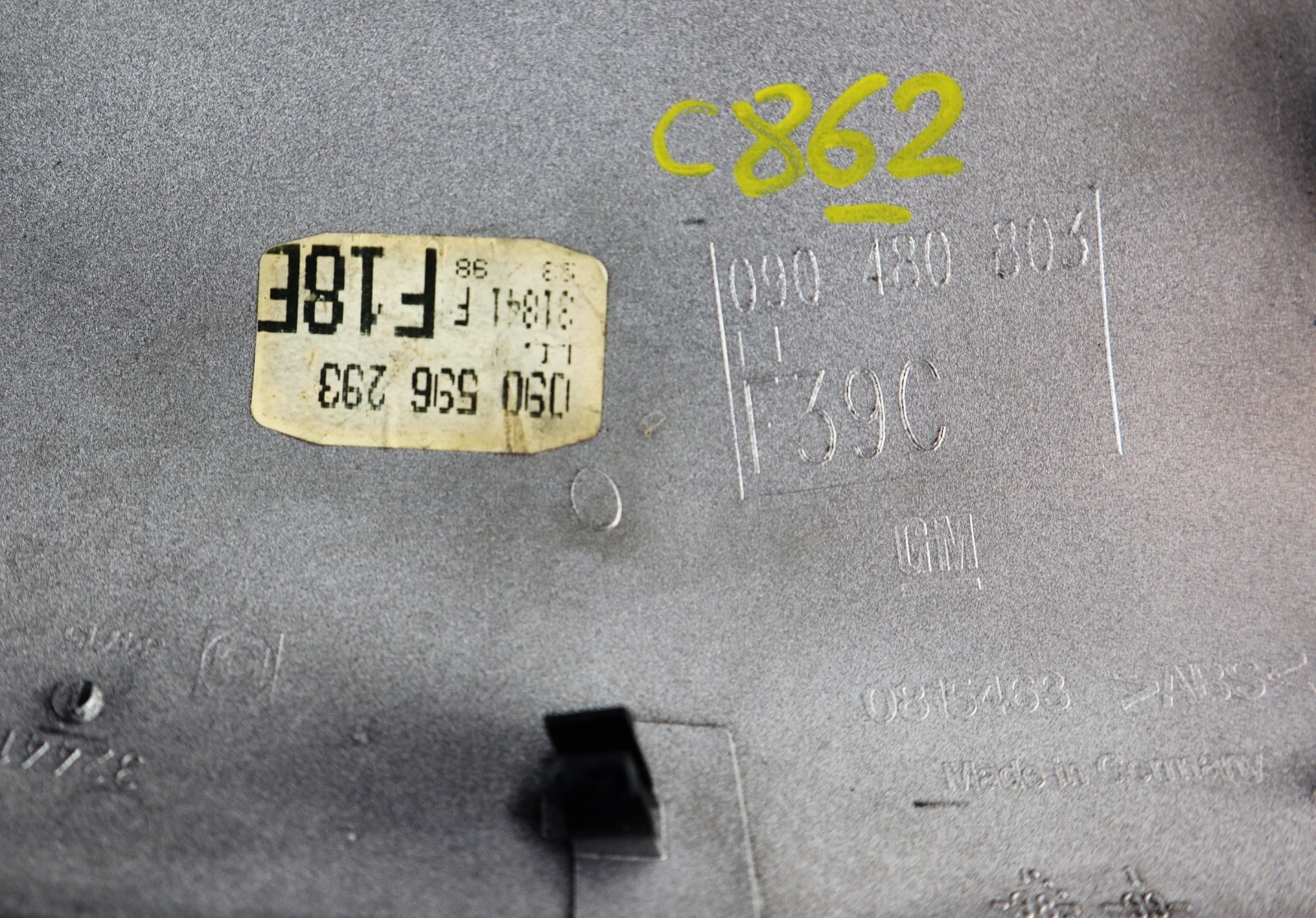 Vauxhall Opel Omega B Prefacelift (94-98) Left Side Door Mirror Cover Met Silver - Image 5