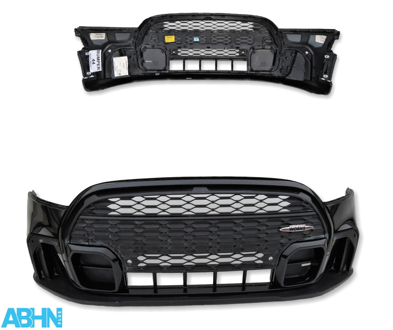 Mini F56 LCi2 John Cooper Works JCW Short Pack 21-23 Front Bumper Midnight Black