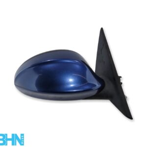 BMW 3 Series E90 E91 PreLCi /05-08 Right Side Electric Door Mirror Metallic Blue