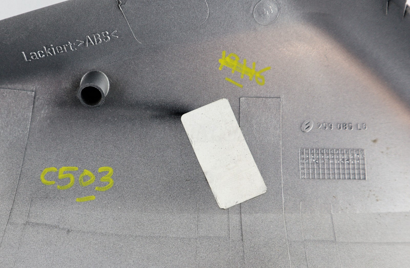 Vauxhall Opel Astra-G MK4 (98-05) Left Side Mirror Cover Metallic Star Silver - Image 5