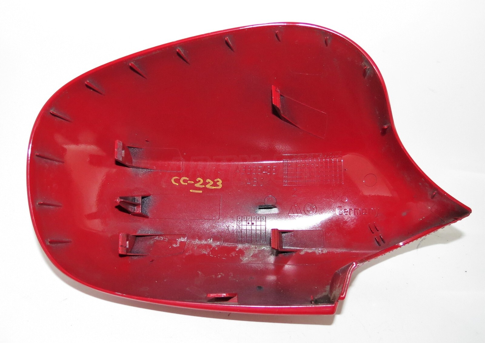 BMW E90 E91 E92 E93 LCI (09-13) Left Side Door Mirror Cover A3335435 Solid Red - Image 2