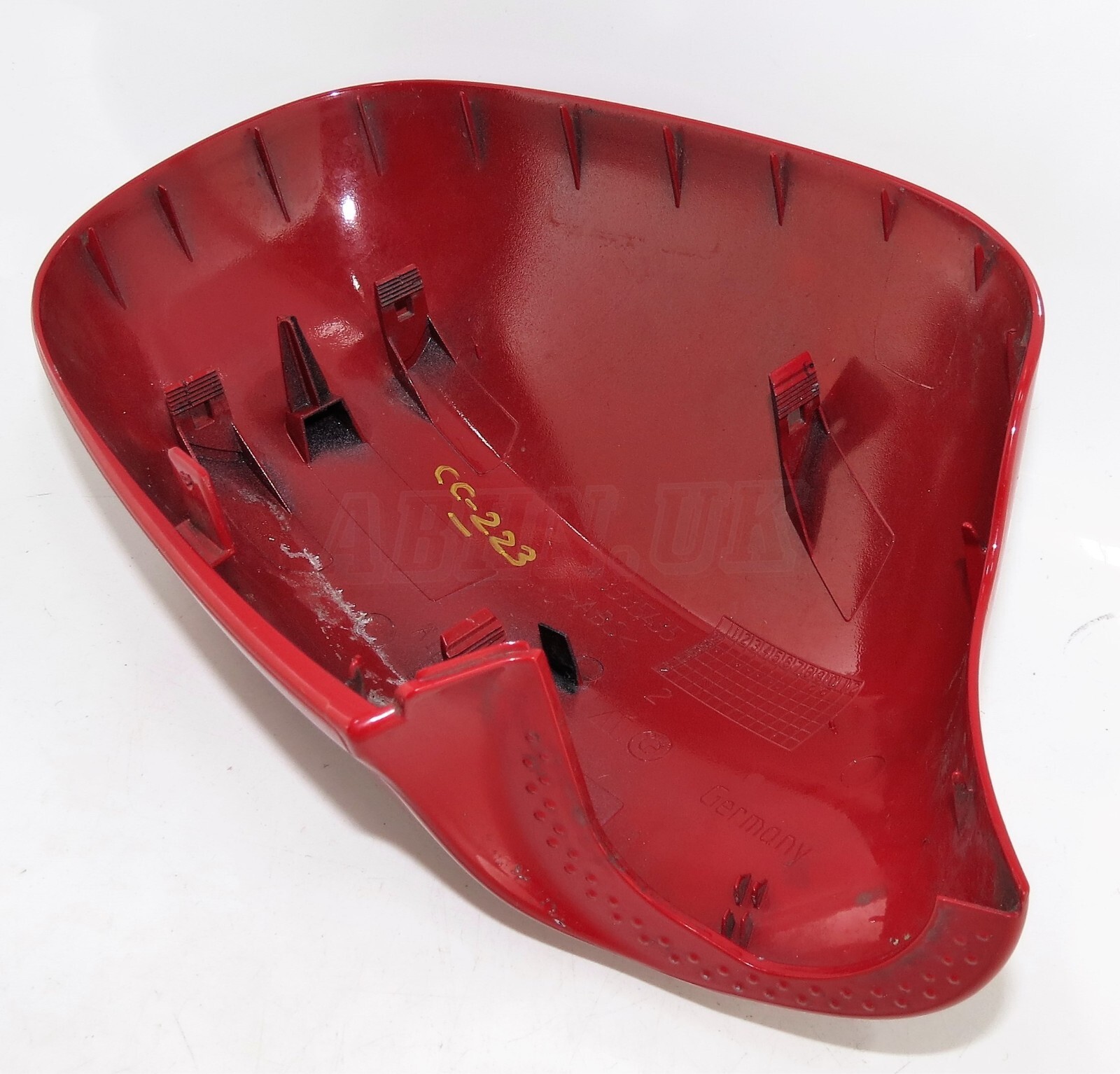 BMW E90 E91 E92 E93 LCI (09-13) Left Side Door Mirror Cover A3335435 Solid Red - Image 6