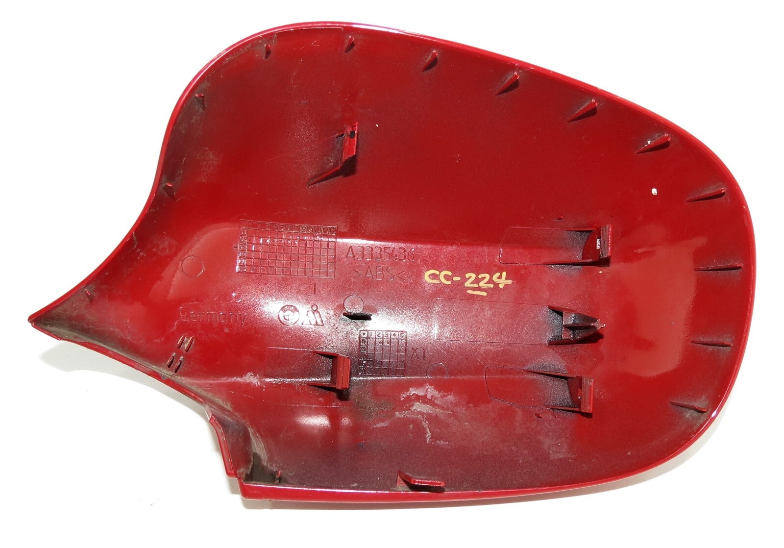 BMW E90 E91 E92 E93 LCI (09-13) Right SideWing Mirror Cover A3335436 Solid Red - Image 2