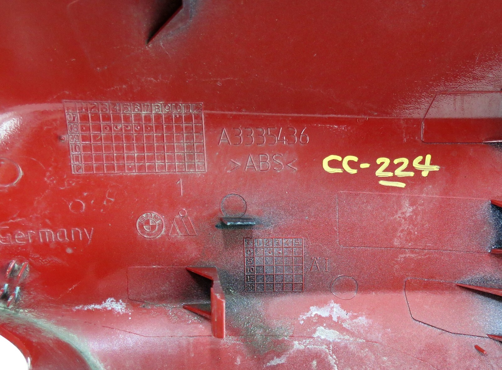 BMW E90 E91 E92 E93 LCI (09-13) Right SideWing Mirror Cover A3335436 Solid Red - Image 7