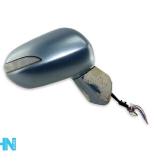 Honda Jazz MK2 05-08 Right Side Power Folding Door Mirror 9-Wires Indicator Blue