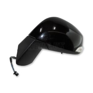 Renault Scenic Grand Mk3 09-16 Electric Heated Left Wing Mirror Met Black 9-Wire