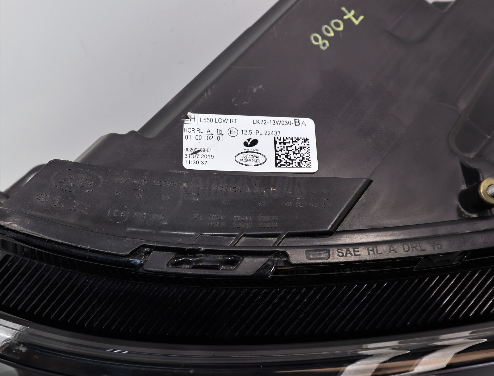 LK7213W029BA Land Rover Discovery Sport L550 Left Side LOW RT Headlight Unit - Image 11